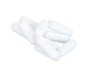 Generic Barre de Mélangeur Magnétique en PTFE, Tige D'agitateur de Laboratoire Réutilisable, 10 Pièces pour Expérience Chimique