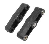 Generic Barre D'égalisation de Ressort à Lames Droites, Durable, Haute Résistance pour Essieu de Remorque, Ressorts à Lames de Style à Double œil, Lot de 2 pour Remorques à Plusieurs Essieux