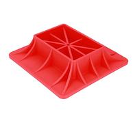 Generic Base Hors Route en Nylon Rouge Anti-fracture, Coussinet de Levage pour la stabilité du Sol Mou pour le Sauvetage Tout-terrain