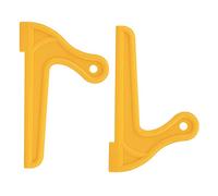 Generic Bâtons de sécurité pour le Travail du Bois Construction Durable de Type V pour la Coupe de Scie à Table pour les Menuisiers Professionnels et Amateurs Couleur Jaune Lot de 2 Pièces