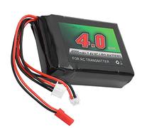 Generic Batterie émetteur LiPo RC Rechargeable 7,4 V 4000 MAh 8C pour Télécommande DX9 DX8 DX7 DX6E, Puissance Durable, Décharge Stable, Haute compatibilité
