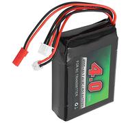 Generic Batterie émetteur RC 7,4 V de Haute qualité 4000 MAh 8C pour Télécommande DX9 DX8 DX7 DX6E, Batterie LiPo Rechargeable pour Une Durée de Jeu Prolongée