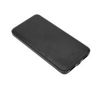 Generic Batterie Externe Noire 6000 MAh Fonctions de sécurité Avancées pour Gilet Chauffant Vêtements Chauffage Batterie de Remplacement Charge Rapide Sortie MicroUSB USB Type C