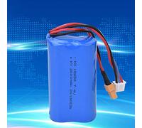 Generic Batterie Haute capacité 2000 MAh pour Voiture D'ingénierie RC avec Excavatrice Entièrement Métallique, Installation Facile, Longue Durée de Vie, Remplacement Idéal, pour Les Amateurs de RC