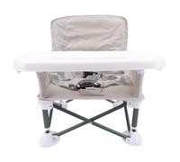 Generic Bébé du Cours Portable Siège, Chaise d'alimentation pour bébé de Support Stable et Dégoûtant Polyvalent - Pliant pour (GRAY)