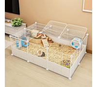 Generic bingomiynhg Cage pour petits animaux, cage de cochon d'Inde, cage à lapin, cage à rat, petite cage pour chat, parc pour chien, clôture pour chiot, lapin, chaton, hamster, cochon d'Inde, tortue