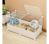 Generic bingomiynhg Cage pour petits animaux, cage de cochon d'Inde, cage à lapin, cage à rat, petite cage pour chat, parc pour chien, clôture pour chiot, lapin, chaton, hamster, cochon d'Inde, tortue