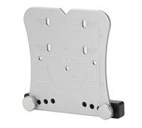 Generic Bit de Perceuse à Trou de Charnière, Polyvalent de Prévention de la Rouille en Aluminium 35 Mm Guide de Forage de Charnière pour la Porte (SILVER)