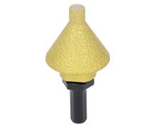 Generic Bits de Carreaux, Outils de Carreaux en Diamant des Bits de Forage avec 1 de Broyage, 1 Bielle de Connexion, Boîte de Rangement Bise de Chanfrein pour Marbre, Pierre de Quartz, Forage de