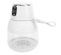 Generic Blendier Blender, Mélangeur de Mélangeur Portable avec un électrique Multifonctionnel sans Fil Portable pour le Bureau de l'école à Domicile 600 Ml (WHITE)