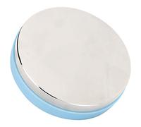 Generic Bloc de Banc D'estampage de Bijoux en Acier, Conception Ronde Pratique avec Coussin en Caoutchouc pour L'artisanat en Métal Fait à la Main, Diamètre 3 Pouces