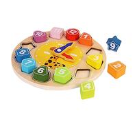 Generic Blocs de Jeu de Puzzle D' de Tri de Forme En Bois Assortis pour D'enseignement