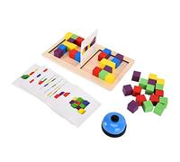 Generic Blocs en Bois, Jouets, Jeux de Puzzle pour la Pensée Logique, Enfants de 3 Ans + Matériau en Hêtre (Éléments constitutifs de la réflexion)