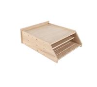 Generic Boîte à Chauves-Souris en Bois Fabriquée à la Main, Résistante aux Intempéries, pour Jardin Extérieur, Solutions écologiques, 24x18,3x7cm (Couleur du Bois)