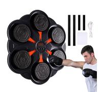 Generic - Boîte à musique de poinçonnage, machine de frappe à musique, machine de boxe électronique murale, équipement d'entraînement de fitness à domicile, soulagement du stress