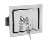 Generic Boîte à Outils, Verrouillage de la Boîte à Outils avec Touches Latch à 304 en Acier Inoxydable avec 2 Touches pour les Camions RVS