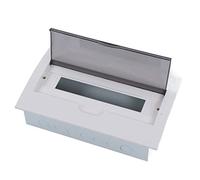 Generic Boîte de Distribution D'énergie à 18 Voies, Boîte de Jonction de Disjoncteur D'intérieur Compacte pour la Maison, L'hôtel, la Boutique, Couvercle PC en Fer 15x9.6x3.3in