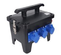 Generic Boîte de Distribution D'énergie Extérieure, Boîte de Protection de Distribution Portable avec Poignée de Transport, Conception pour les Chantiers de Construction