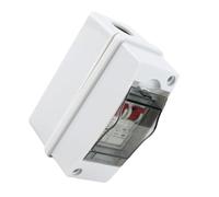Generic Boîte de Distribution étanche à la Pluie, Conception Compacte avec Disjoncteur MCB pour une Utilisation en Extérieur dans les Ateliers et les Garages, Boîtier en Plastique étanche IP65