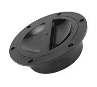 Generic Boîte de Jonction Boîte de Jonction de Pêche en Métal ABS Noir avec Bornes à Goujons d'alimentation Résistante à l'eau pour Camping-cars, Yachts, Navires, Utilisation Marine (de