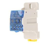 Generic Boîte de Jonction de Puissance sur Rail DIN, Boîtier PC Stable AC DC1000V pour Armoire de Distribution, PC, Matériau en Cuivre (80A)