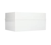 Generic Boîte de Jonction étanche ABS pour Distribution électrique et Projets de Bricolage, Adaptée à une Utilisation Intérieure et Extérieure 240x160x120mm