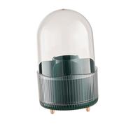 Generic Boîte de Rangement de Pinceau de Maquillage, Coque d'affichage Cosmétique de Grande capacité (bleu marine)