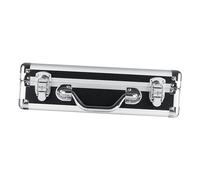 Generic Boîte de Rangement Multifonctionnelle En Alliage D'aluminium, étui de Transport, Boîte à Accessoires, avec Clé, M and Black