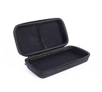 Generic Boîte de rangement pour micro, étui de transport pour câble de données, étui de rangement portable pour appareils électroniques de voyage, coque rigide en EVA avec compartiment en maille (noir