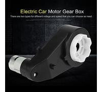 Generic Boîte de Vitesses de Moteur électrique Résistante à l'usure et à Faible Bruit pour Jouet de Voiture pour Enfants, Engrenage en Métal, 6V12000RPM et 12V23000RPM, pour Voiture d'enfants, 1