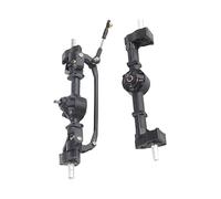 Generic Boîte de Vitesses D'essieu Avant et Arrière en Métal pour Voiture WPL 1/16 RC, Pièces de Mise à Niveau Durables pour B14 B24 C14 C24 C34 C44, Facile à Installer et à Démonter pour Les