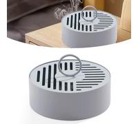 Generic Boîte d'encens à Mouche, Brûleur d'encens à Bobine de Mouche Creuse en Fer pour la Maison (Blue)