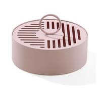 Generic Boîte d'encens à Mouche, Brûleur d'encens à Bobine de Mouche Creuse en Fer pour la Maison (Pink)