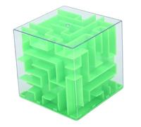 Generic Boîte D'épargne Labyrinthe Transparente 3D pour Un Plaisir Stimulant, Banque de Pièces pour Enfants de 8,5 Cm pour des Souvenirs Durables (Green)