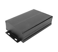 Generic Boîte en Aluminium D'accessoires de Projet D'instrument avec une Bonne Dissipation Thermique 40x97x150mm Noir 2 Ensembles pour Boîte en Aluminium D'amplificateur de Puissance