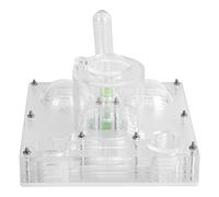 Generic Boîte Transparente D'élevage de Fourmis, Jouet de Maison D'observation D'alimentation Sûre pour Enfants, étui D'alimentation Hydratant en Acrylique pour un Usage Domestique, 3,7x3,7x2,8 Pouces