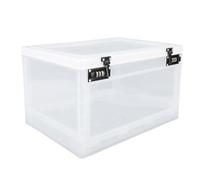 Generic Boîte Verrouillable de Stockage des Aliments Boîte Verrouillable Compacte à Combinaison de 3 Chiffres pour L'école, le Bureau à Domicile, le Réfrigérateur pour les Collations, les (Blanc