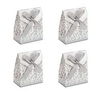 Generic Boîtes-Cadeaux en Argent, Belle Apparence 2 Façons D 'Assembleur Une Structure Raisonnable Sacs-CADEAUX D ' ANNIVERSAIRE DE BRICOLAGE 40 Ensembles pour la Fête DE Noël.