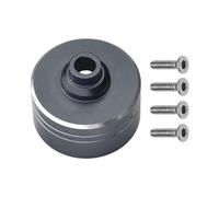 Generic Boîtier de boîte de vitesses différentielle en métal, support différentiel en métal pour XV-02 TT02D TT02, 1/10, noir