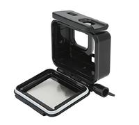 Generic Boîtier de Caméra étanche, Boîtier étanche pour Caméra d'action avec Objectif en Verre trempé avec Coque Arrière à écran Tactile pour 10