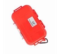 Generic Boîtier de Rangement Extérieur à l'épreuve des Chocs Extérieurs Abs et Boîte de Rangement Imperméable en Acier Inoxydable (Rouge)