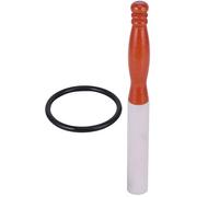 Generic Bol Chantant en Cristal, Maillet, Bâton en Caoutchouc Durable pour un Son Relaxant, Petite Taille pour Accessoires de Méditation