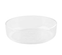 Generic Bol de Récipient d'alimentation pour Crevettes D'aquarium en Acrylique de Haute qualité, Motif Floral, Stable et Lourd, pour la Nourriture des Crevettes ou Les vers, comme sur Les Images