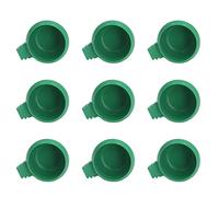 Generic Bol d'eau en Plastique pour Mini Perroquets Oiseaux, 25 Pièces, pour Une Alimentation et Un Arrosage Faciles, Petit Bol pour Perroquets Verts pour Les Fermes et la Maison (S 62x50cm /