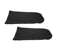 Generic Bonnet pour Dreadlocks Noir en Spandex Respirant, Lot de 2pcs, Entretien Facile et Maintien de Coiffure, Style Street pour Usage Quotidien et Sport