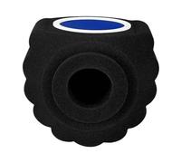 Generic Bonnette Anti-vent pour, éponge Insonorisante, Réduction Du Bruit, Installable, Housse En éponge Insonorisante pour L'enregistrement, Filtre Bleu