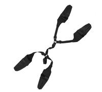 Generic Bottes pour Chien avec Bretelles, Conception Antidérapante pour L'extérieur, la Neige et Les Jours de Pluie, Tissu Extensible, 1 Paire (M)