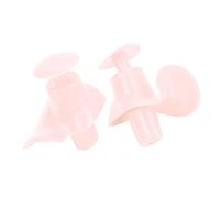 Generic Bouchon D'oreille en Silicone Spirale étanche pour Protection de Natation en Coffret pour Adultes et Enfants Noir 2 Pièces (PINK)