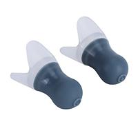 Generic Bouchons d'oreille en Silicone pour la Natation et la Réduction du Bruit Bouchons d'oreilles Réutilisables pour Dormir, Voler, Spa, Ajustement Doux et Confortable avec étui de Voyage