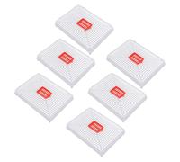 Generic Boucle Carrée de Boucle de Cage de Cage Reine en Plastique Respirant pour Limiter L'œuf d'abeille Qui Règne 6 Pièces pour Les Bisets D'essaim Artificiels